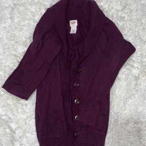 Cowl neck cardigan